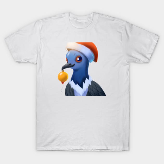 Cute Pigeon Drawing T-Shirt by Play Zoo